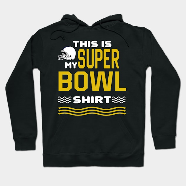 Super Bowl Hoodie by awesomeshirts